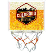 Colorado Beer Trail Diamond - Mini Basketball Hoop