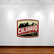Coloradp Beer Trail (R) - Removable Reusable Wall Graphic