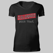 Rhinestone Colorad Beer Trail - Bella Favorite T-Shirt